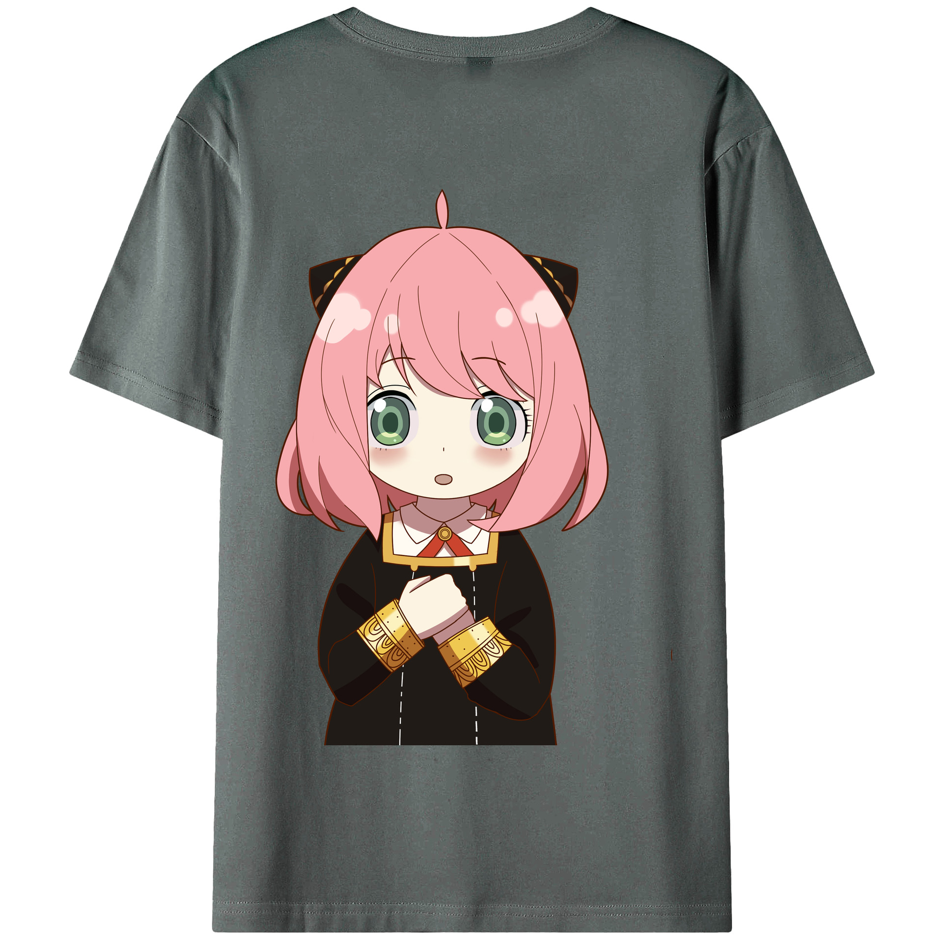（画像用） SPY×FAMILY间谍家家酒 綿100％半袖Tシャツ（背面プリント）
